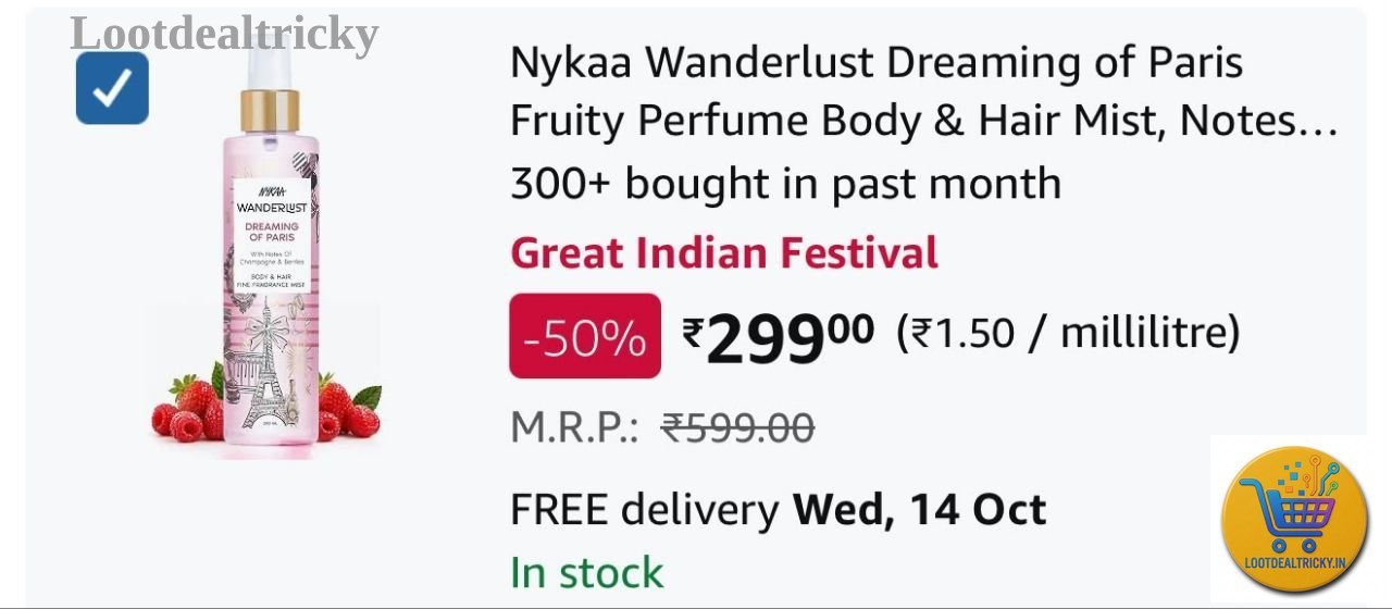 Grab Fast Nykaa | Best Price Drop Today