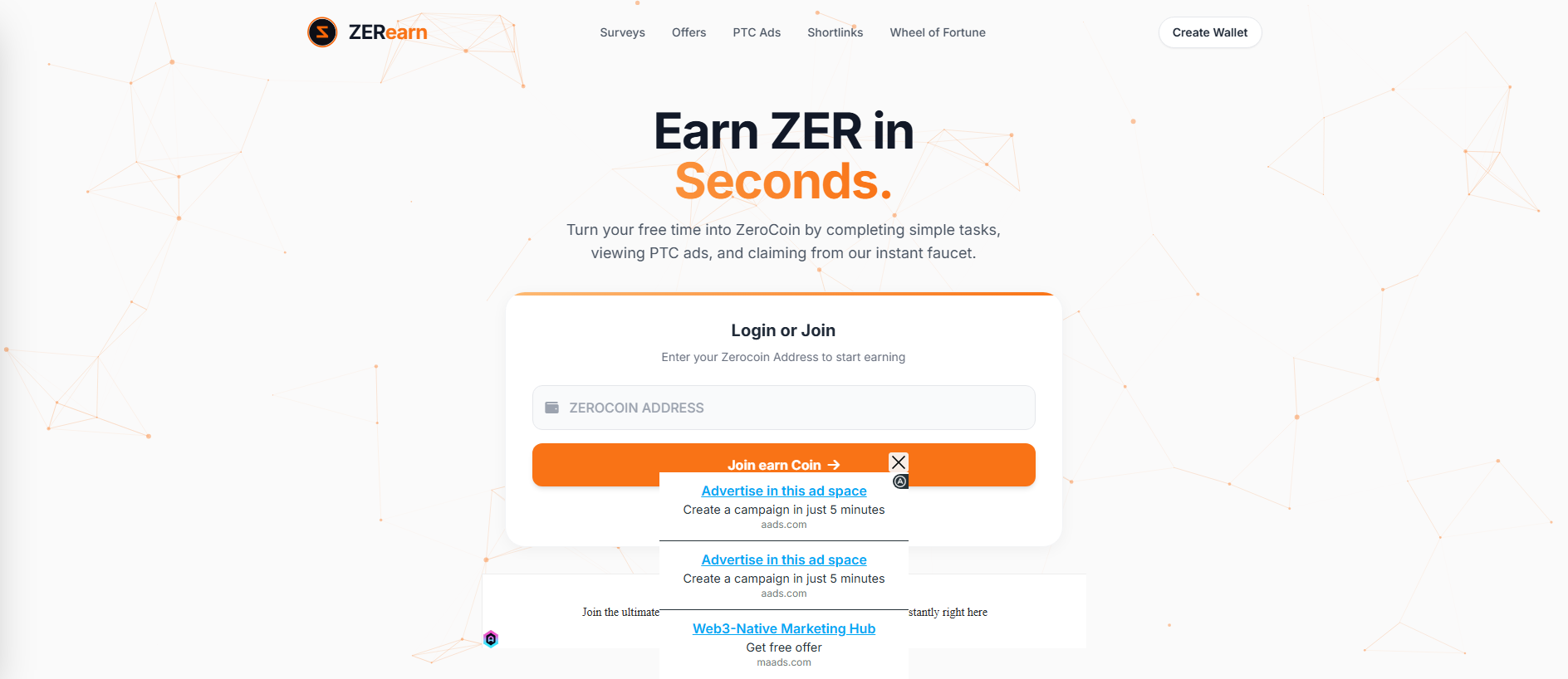 Stored capture of earn2coin.online
