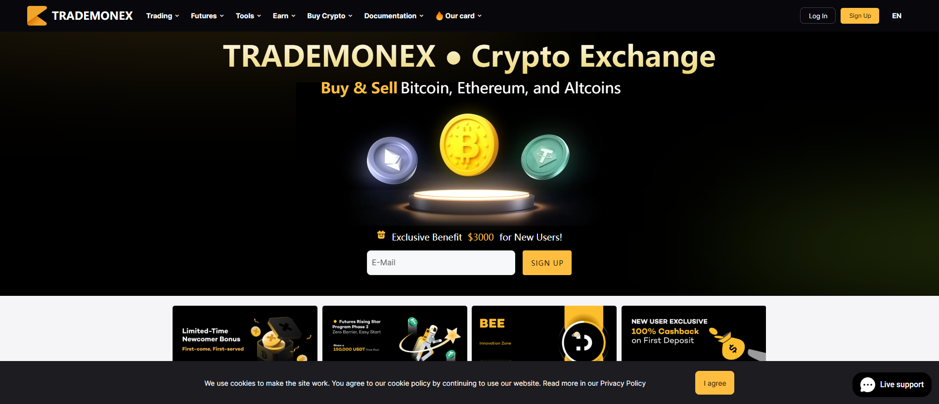 Stored capture of trade-monex.com
