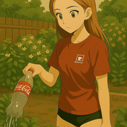 066 Regando as Plantas com Coca Cola