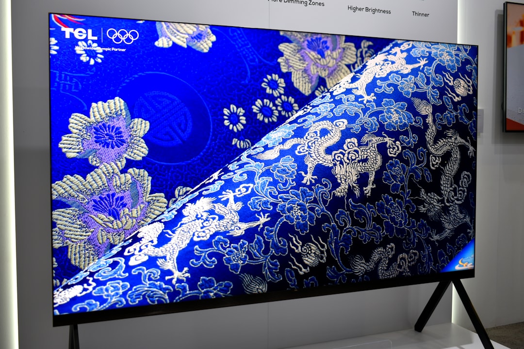 OLED TV 디스플레이
