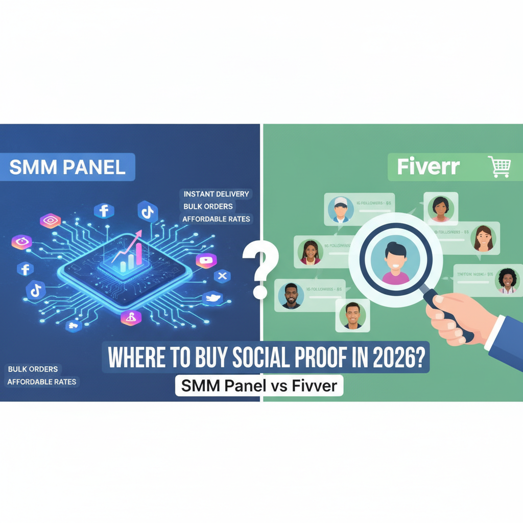 SMM Panel vs Fiverr: Where to Buy Social Proof in 2026