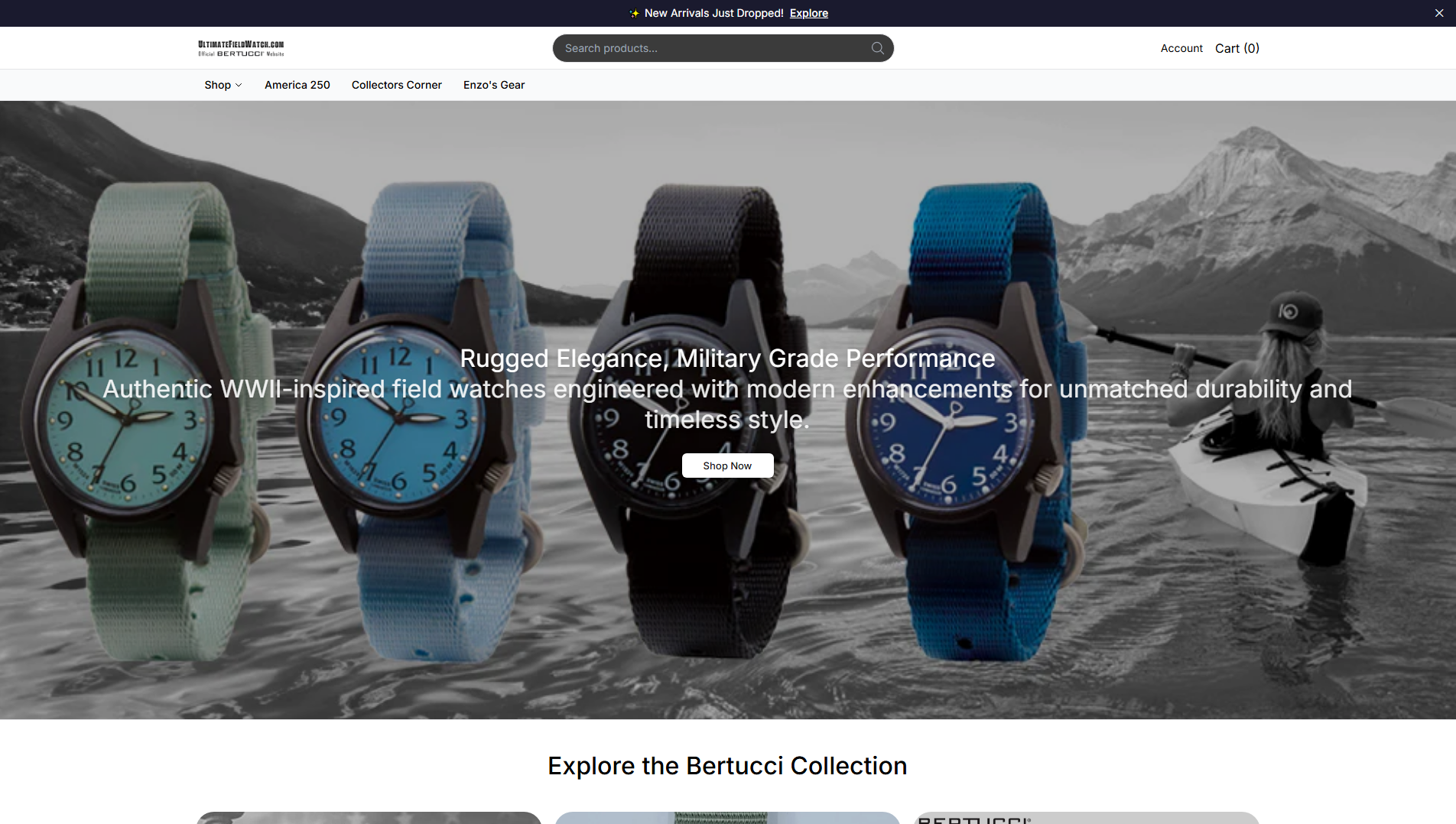 Stored capture of bertuccijewelry.shop