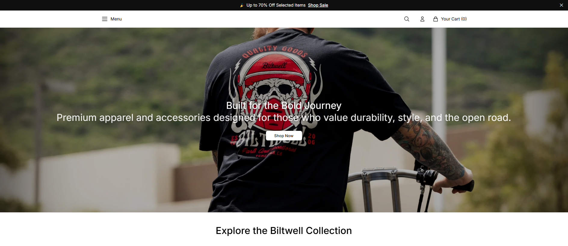 Primary capture · biltlane.shop
