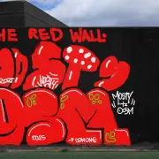 Graffiti artwork by Mosty