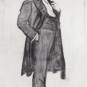 Портрет артиста Ф И Шаляпина 1905