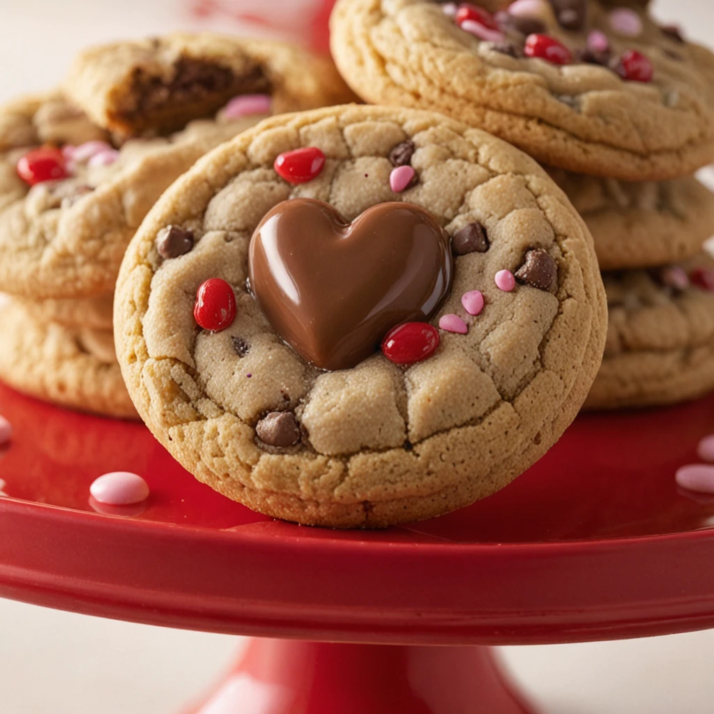 Valentine's Day Chocolate Chip Cookie Recipe