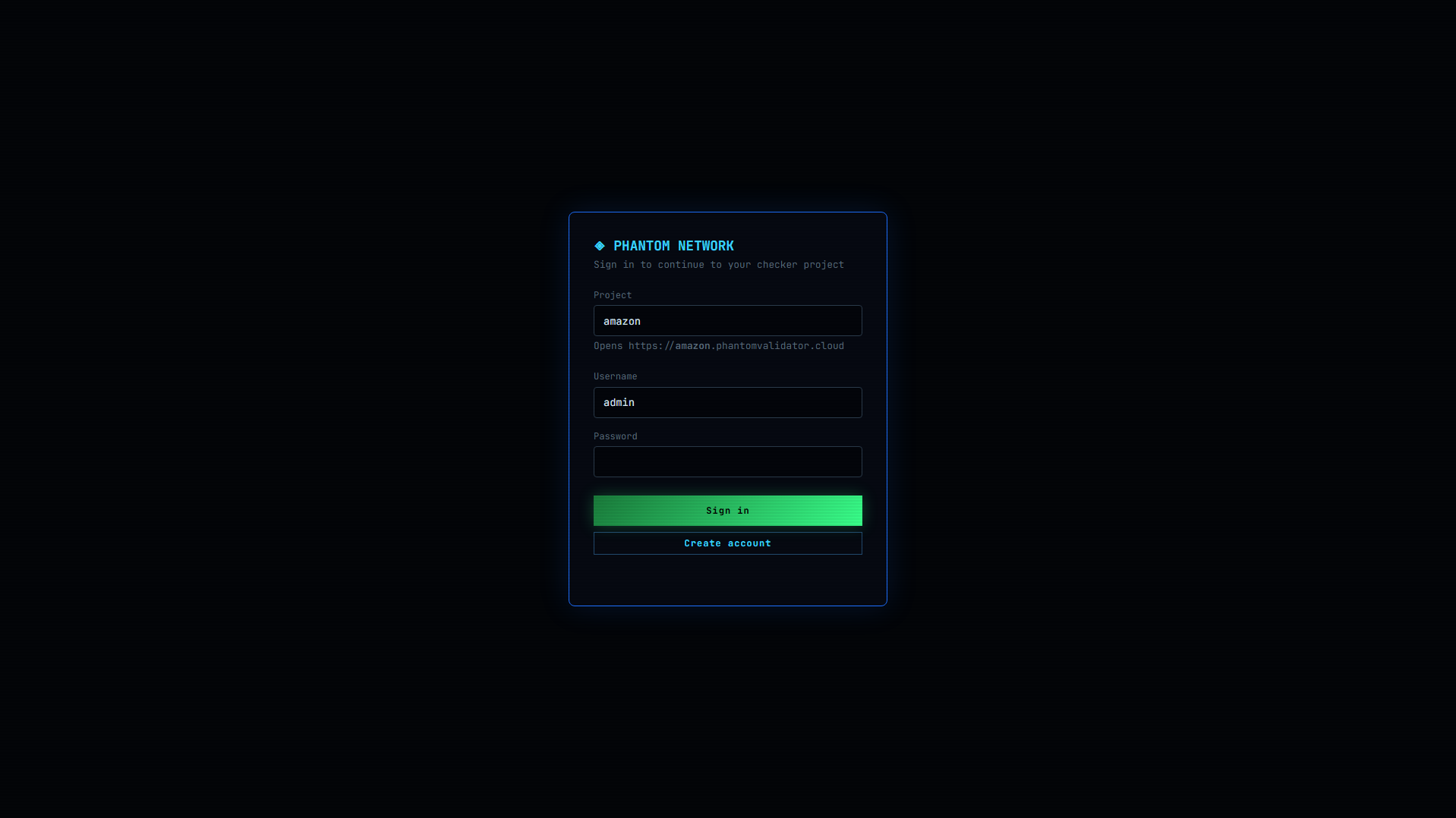 Forensic screenshot of [REDACTED] showing the phishing page layout