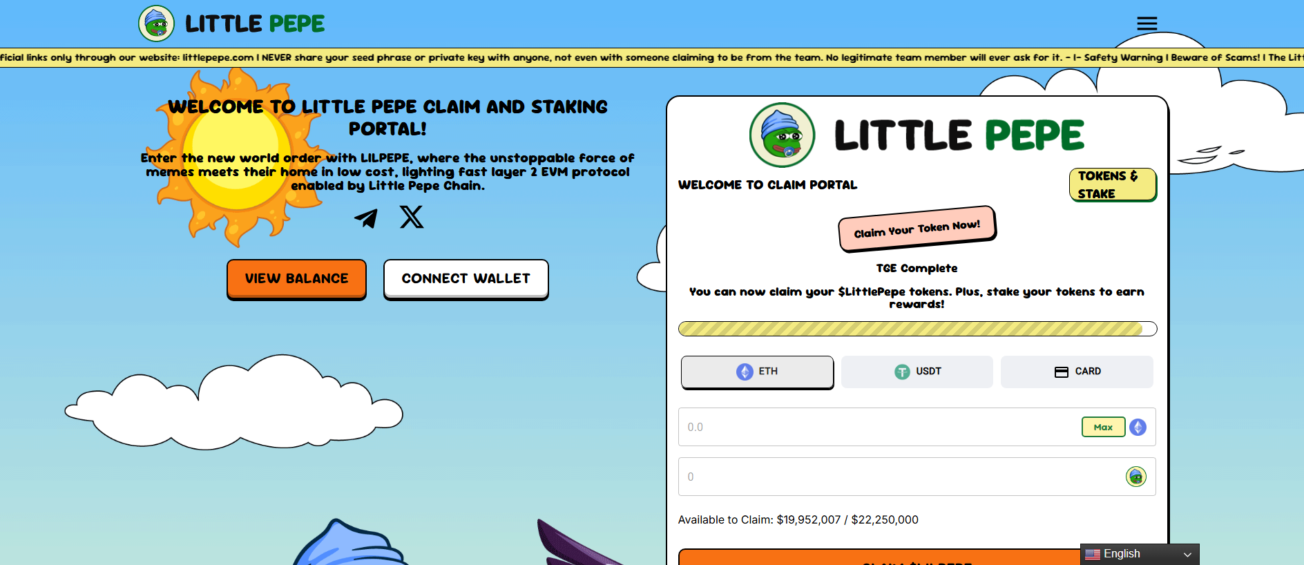 Stored capture of claim-littlepepe.live