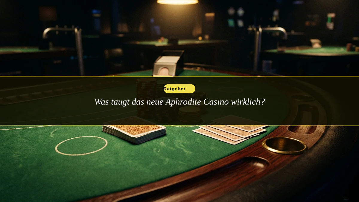Was taugt das neue Aphrodite Casino wirklich?