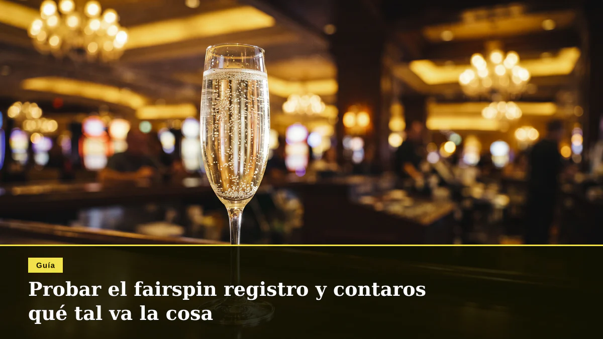 Probar el fairspin registro y contaros qué tal va la cosa