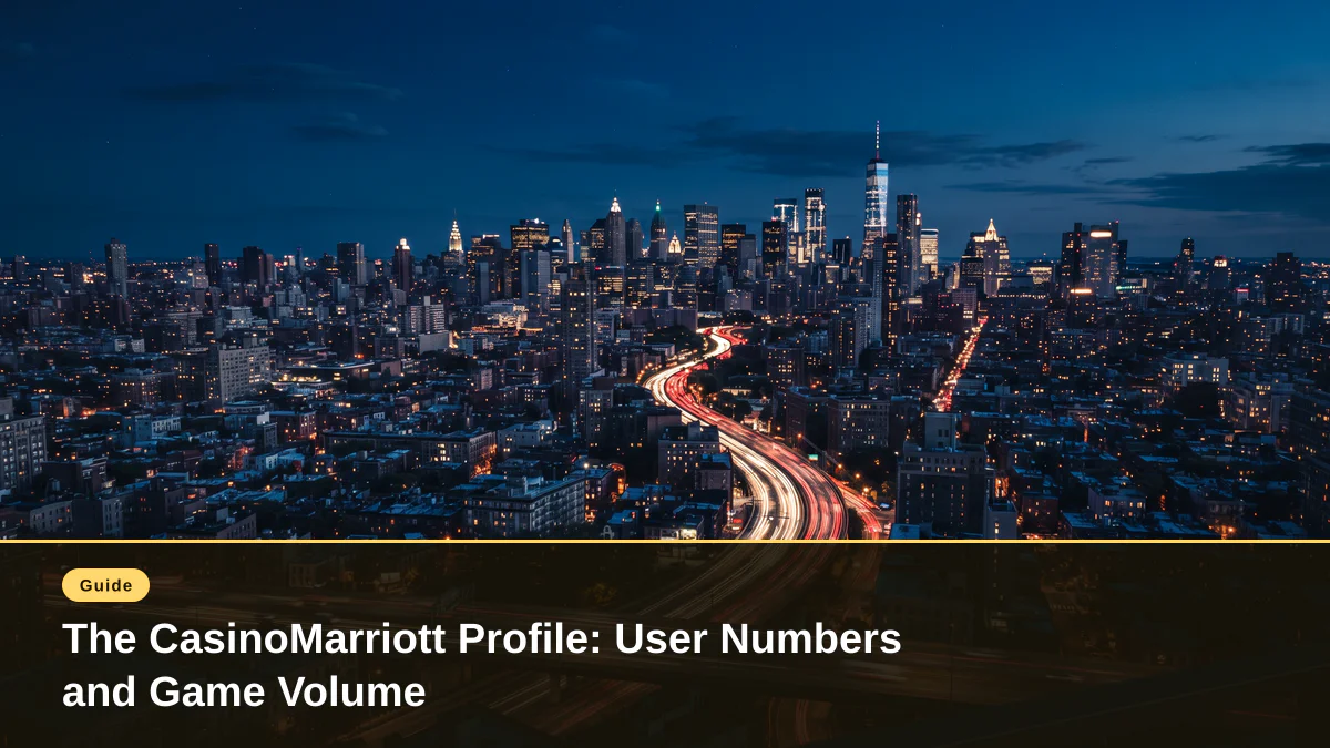 The CasinoMarriott Profile: User Numbers and Game Volume