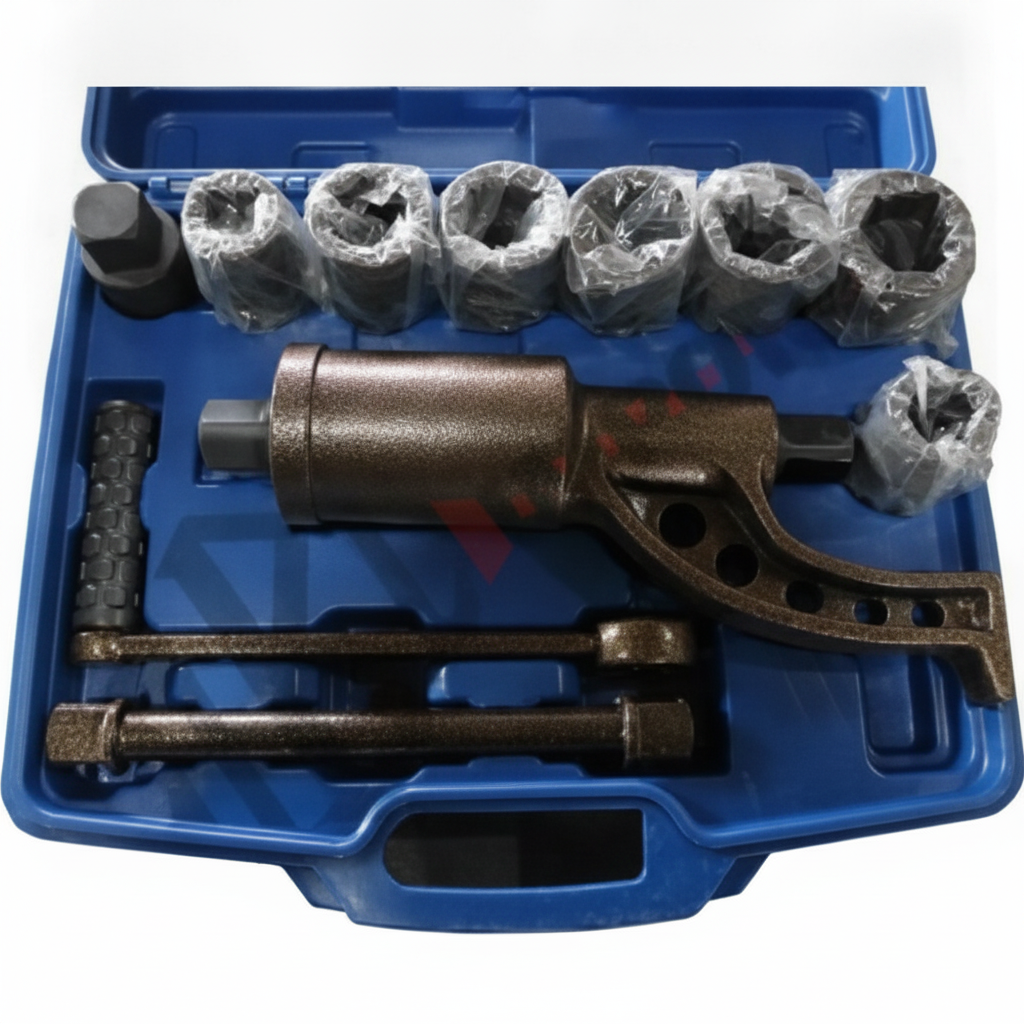 Tyre Wheel Nut Cracker Wrench, 56:1 Ratio, 21-41mm Sockets