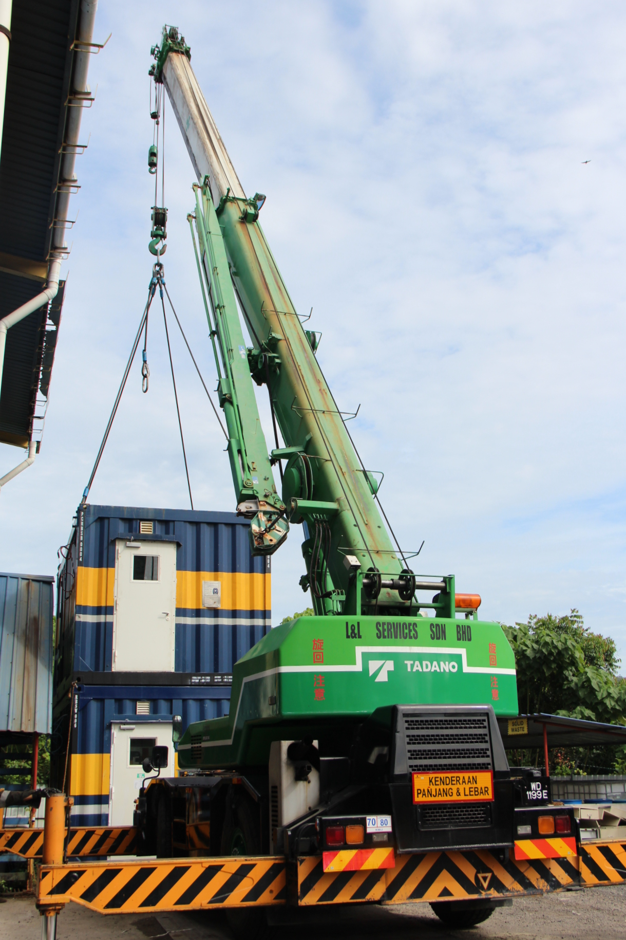 Steel fabrication and welding in workshop