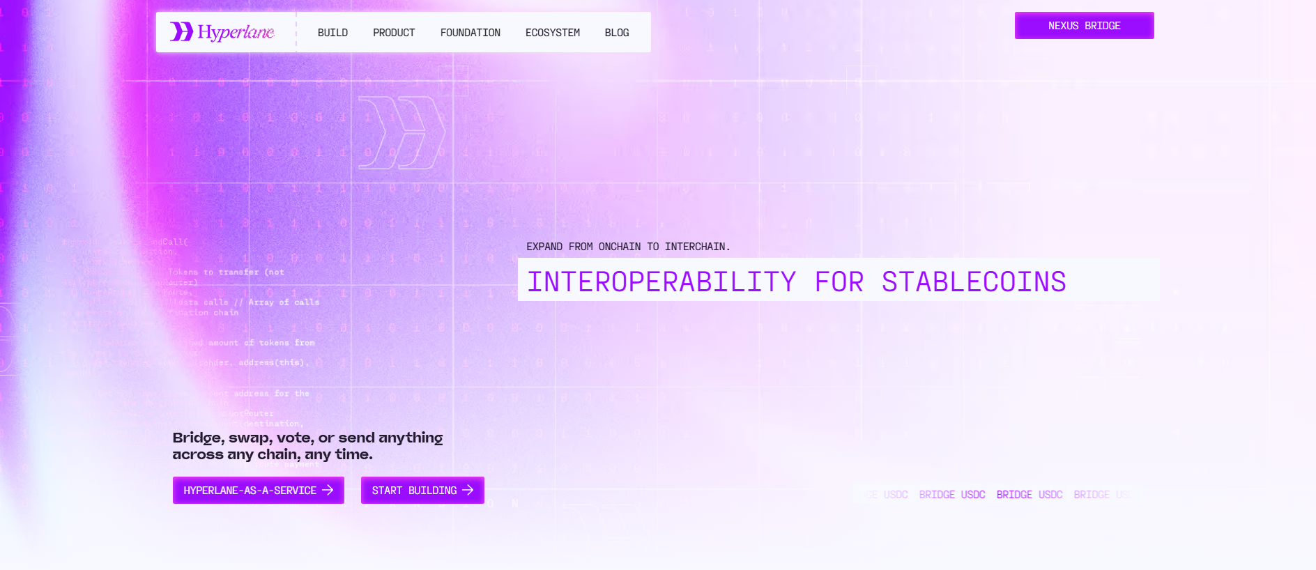 Screenshot of hyperlane-app.com