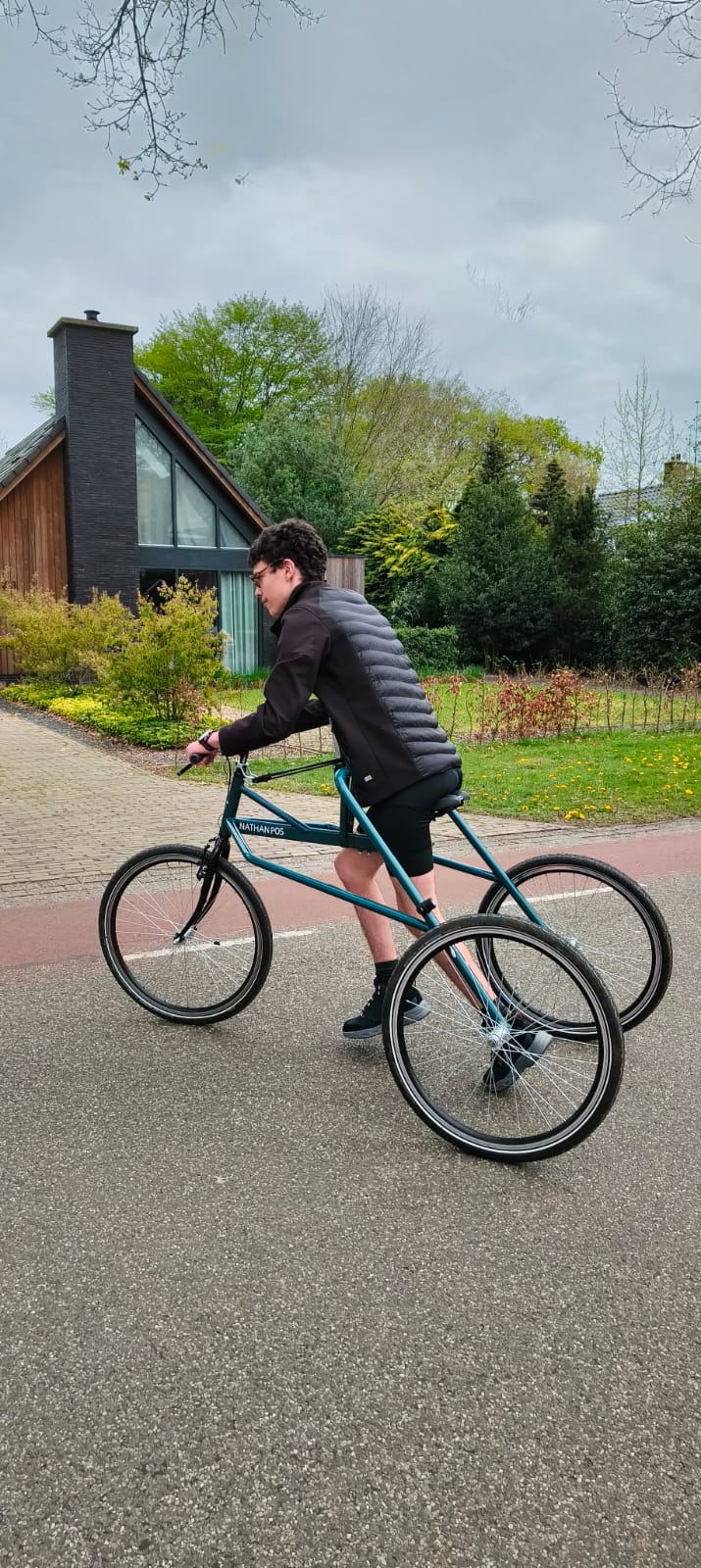 Nathan frame running wedstrijd actie
