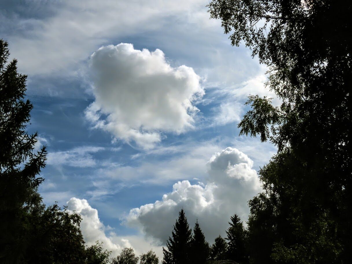 чудные облака