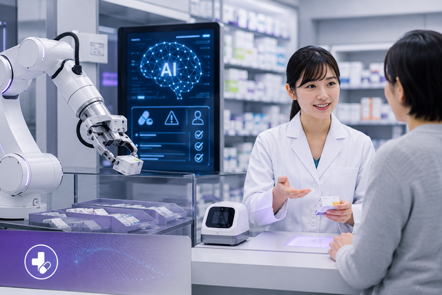 A Revolução da Automação e IA na Dispensação Farmacêutica