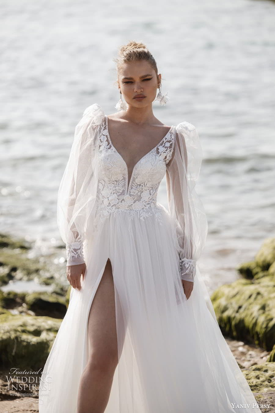 yaniv-persy-2024-destinations-bridal-detached-puff-sleeves-sleeveless-straps-plunging-v-semi-sweethe