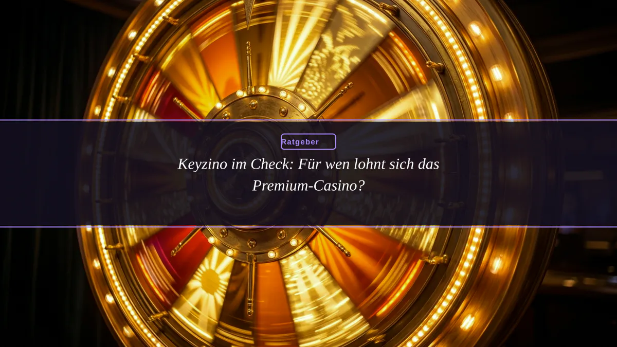Keyzino im Check: Für wen lohnt sich das Premium-Casino?