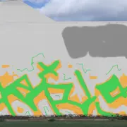 Graffiti artwork by TRUS
