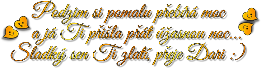 Podzim si pomalu přebírá moc