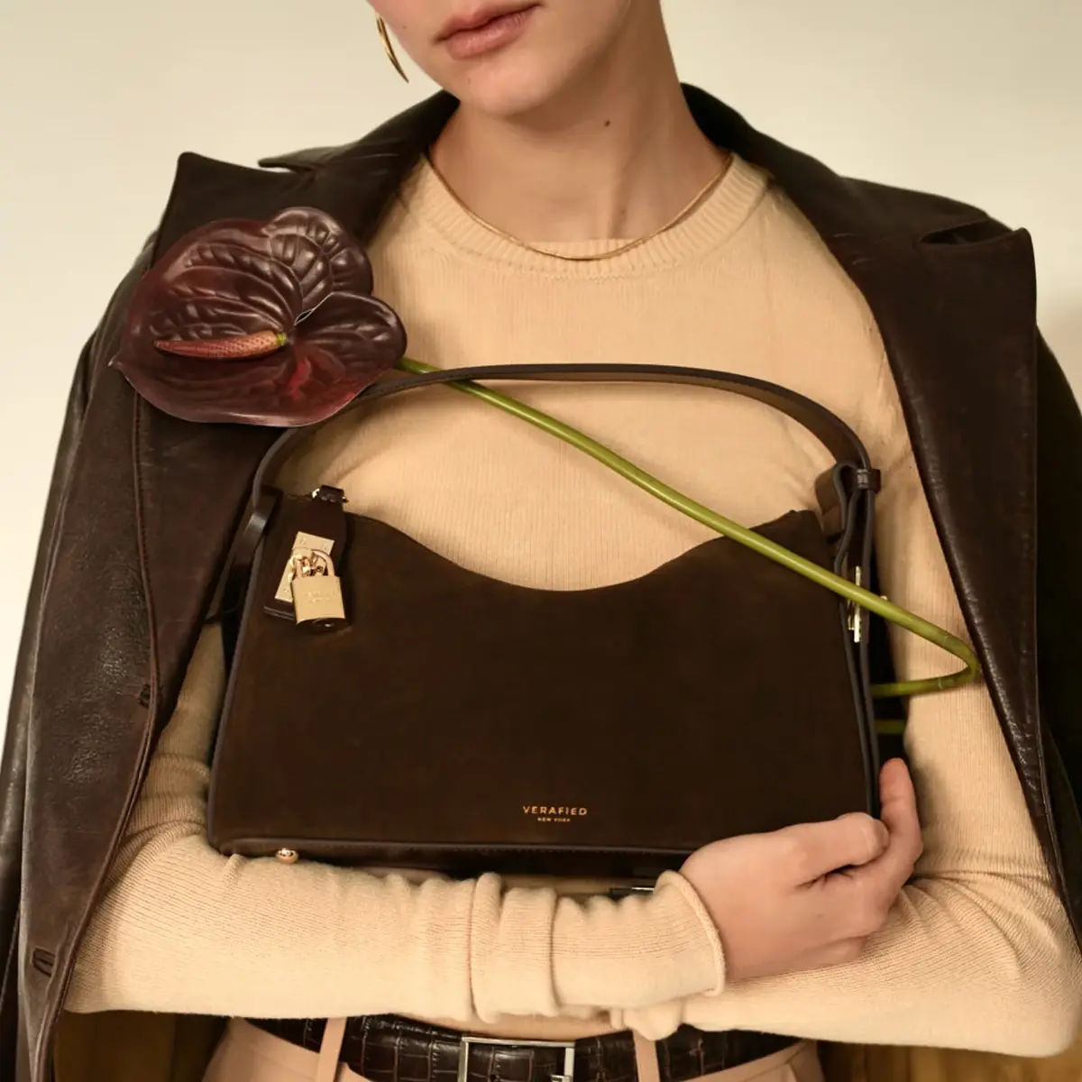 Brown Suede Bags Dominate Fashion Scene