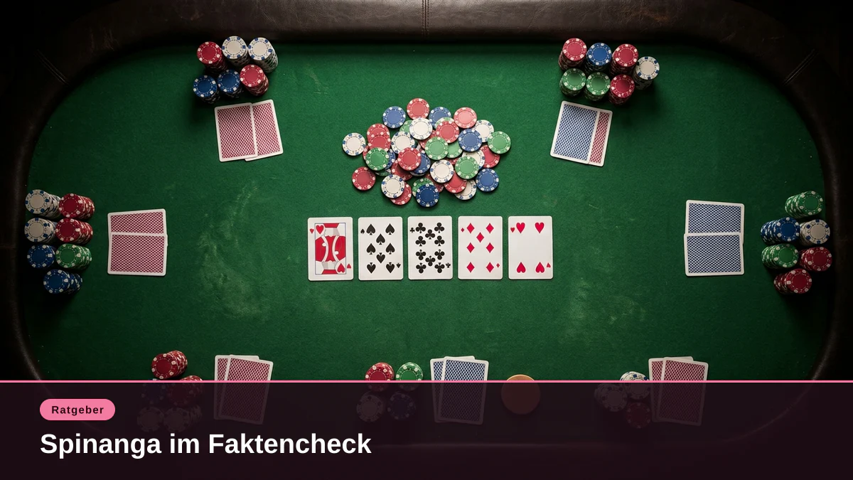 Spinanga im Faktencheck