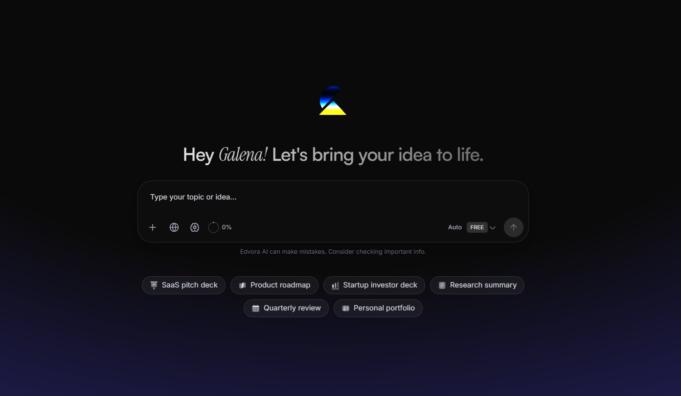 EDVORA AI