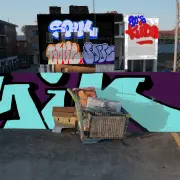 Graffiti artwork by Village