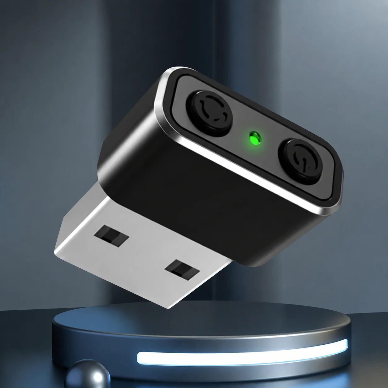 XPQKDC Mouse Jiggler с бутон за включване изключване и бутон за режим