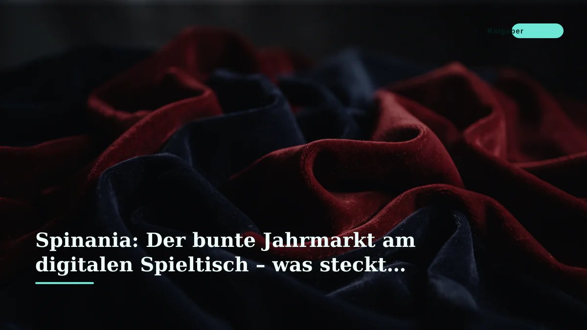 Spinania: Der bunte Jahrmarkt am digitalen Spieltisch – was steckt drin?