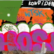 Graffiti artwork by hosha