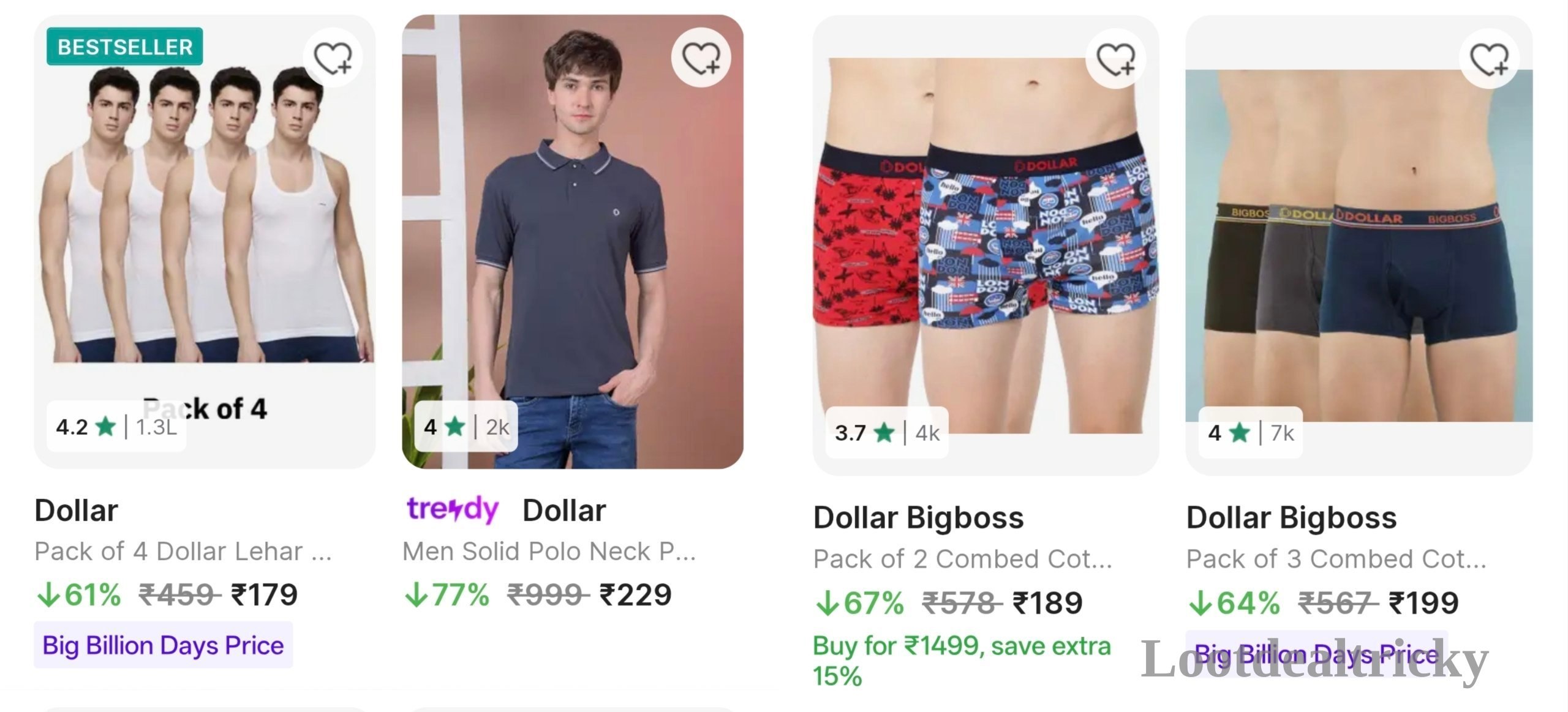 Loot Dollar Men Offer Image