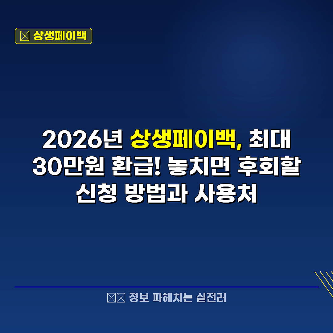 상생페이백 관련 정보 썸네일