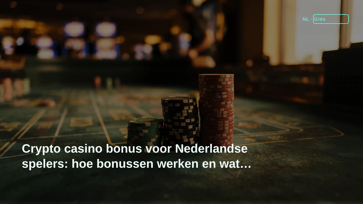 Crypto casino bonus voor Nederlandse spelers: hoe bonussen werken en wat je moet weten