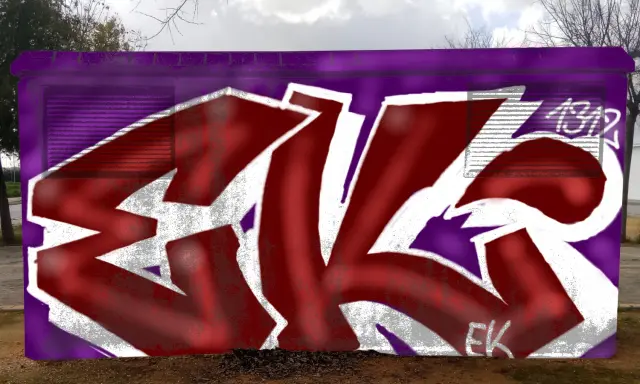 Graffiti artwork by amaz