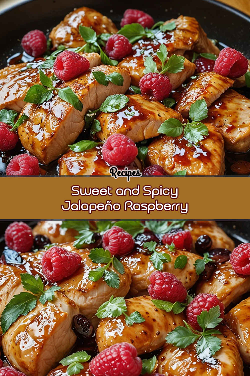 Sweet and Spicy Jalapeño Raspberry Chicken Recipe