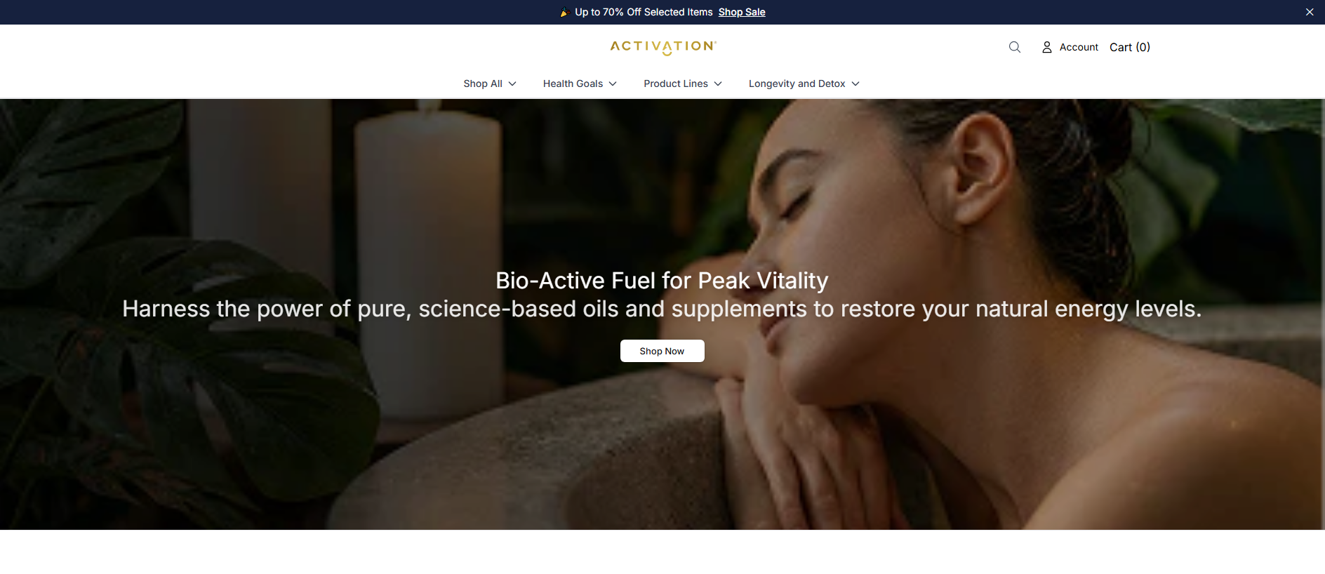 Stored capture of activationproductsdirect.shop