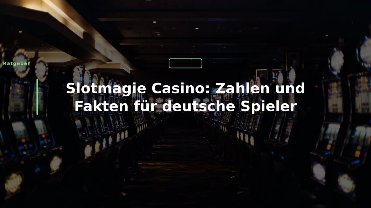 Slotmagie Casino: Zahlen und Fakten für deutsche Spieler