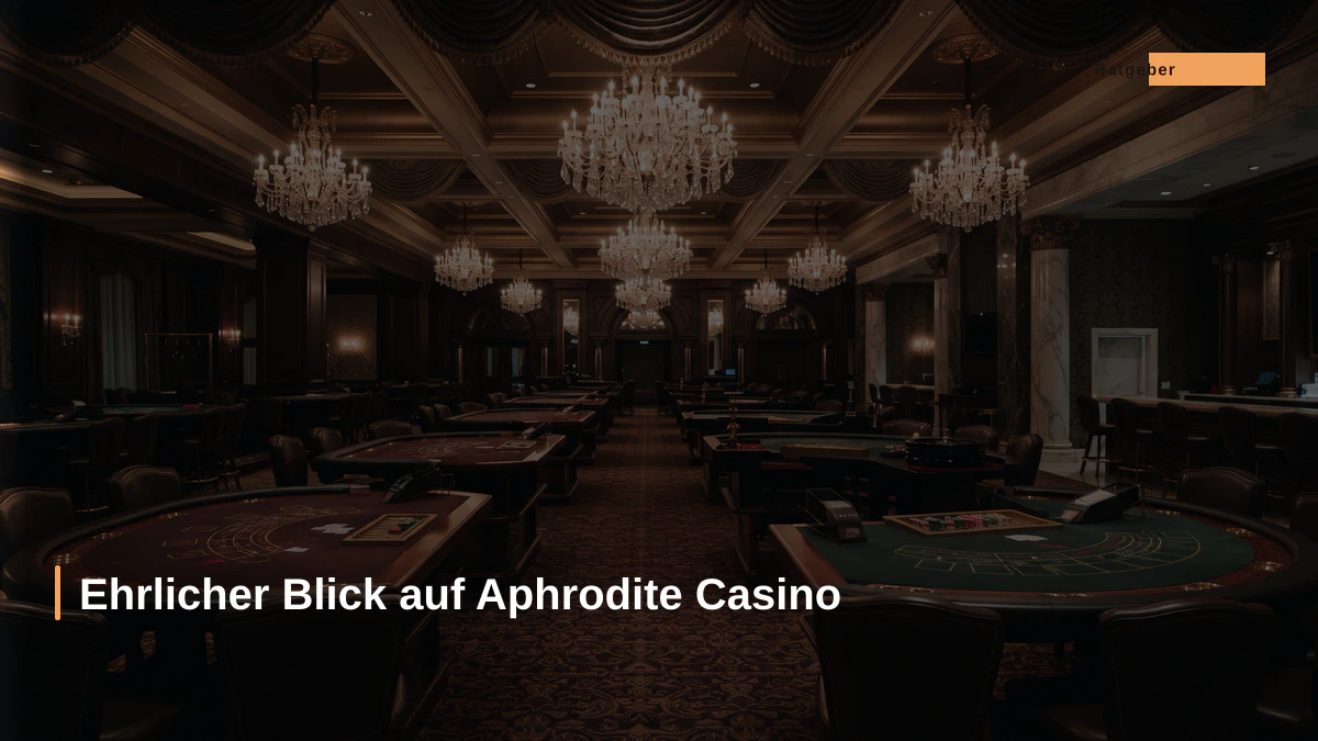 Ehrlicher Blick auf Aphrodite Casino