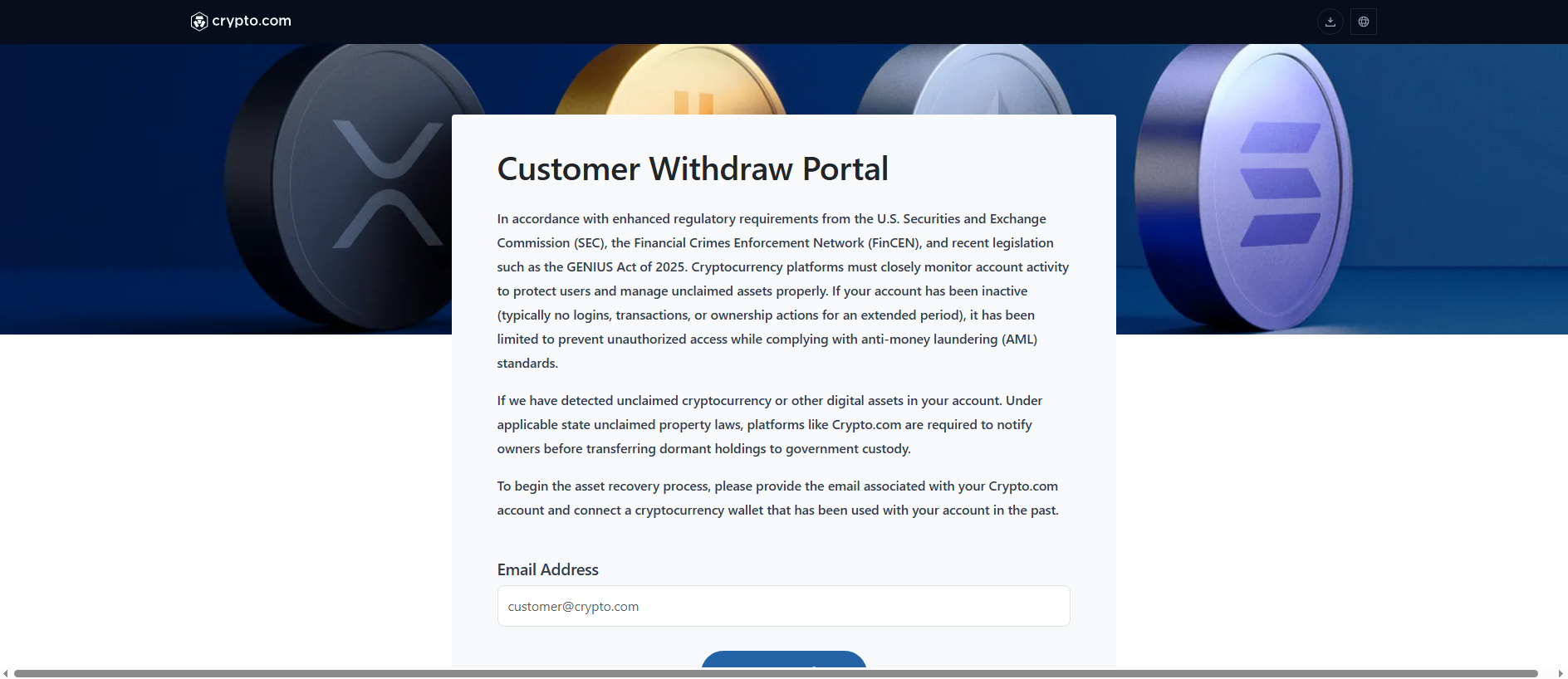 Stored capture of client.582742-crypto.com