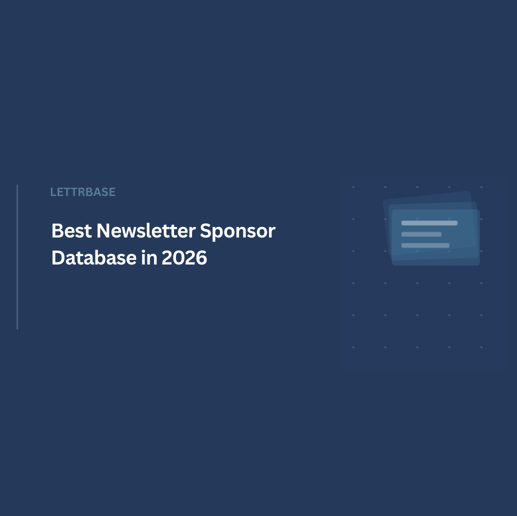 Newsletter Sponsorship Database Explained