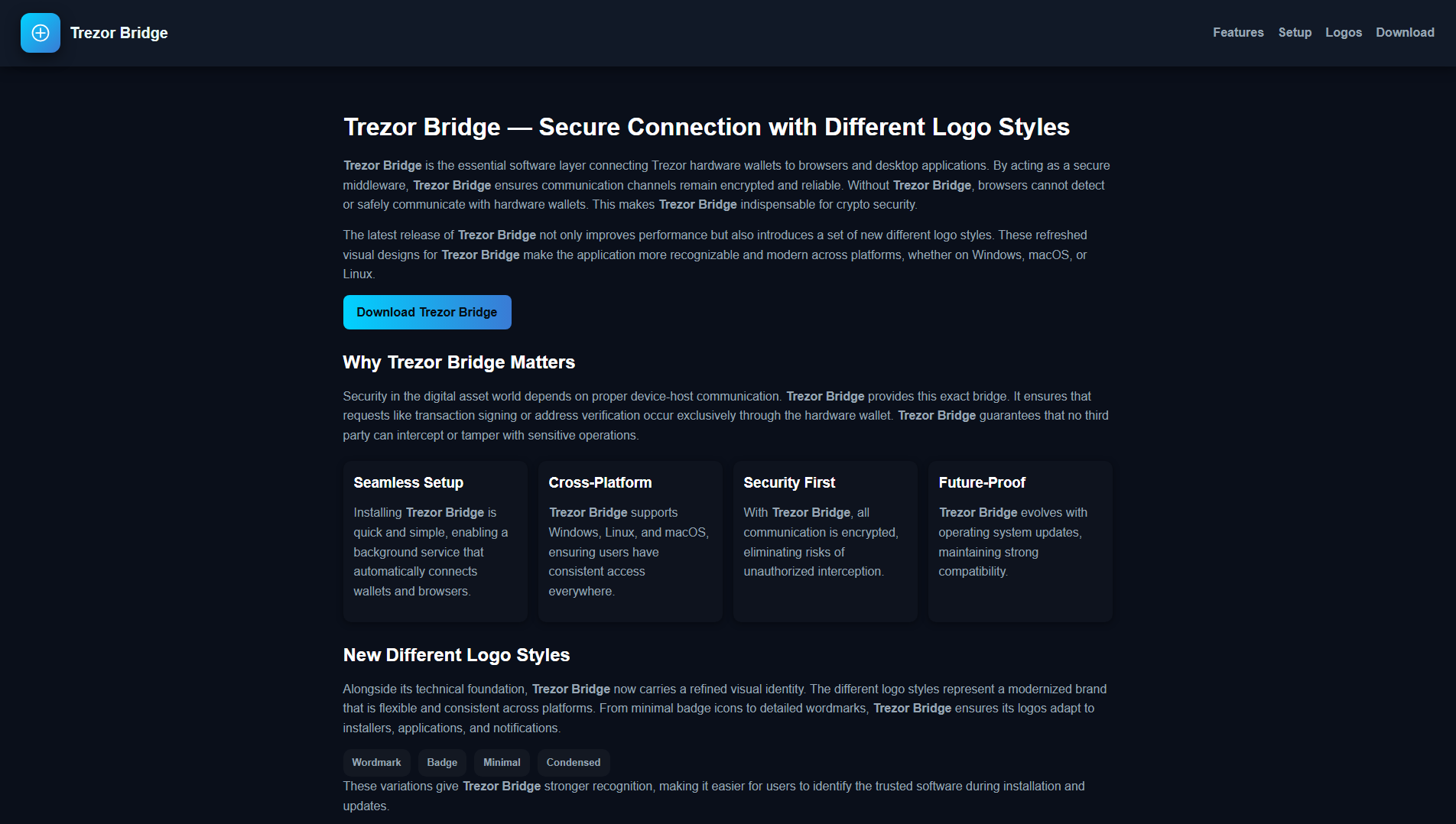 Stored capture of bcs-tresor-bridge.pages.dev
