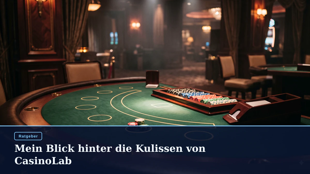 Mein Blick hinter die Kulissen von CasinoLab