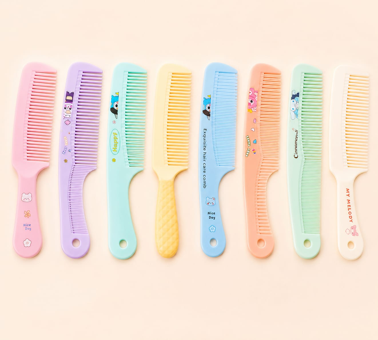 Pastel Combs for Your Cutest Hair