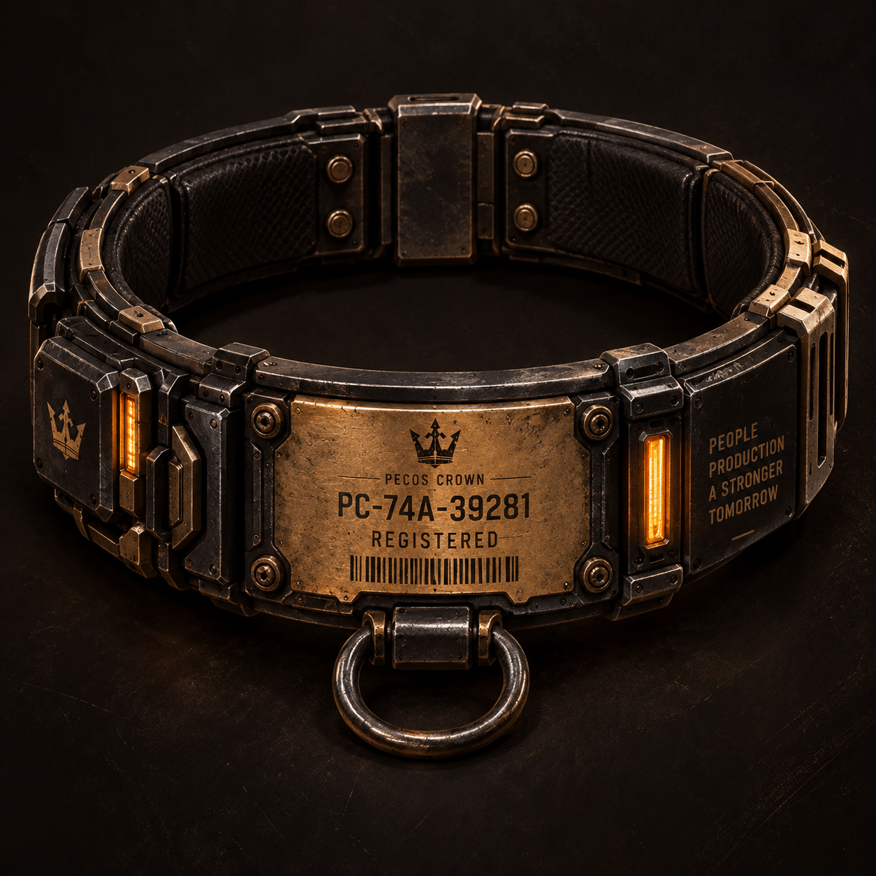 Pecos Crown smart collar capable of tracking and administering electrical shock