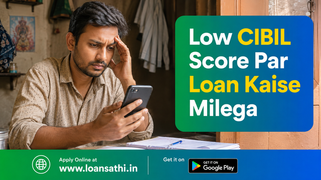 Low CIBIL Score Par Traditional Banks Loan Kyun Reject Karte Hain? NBFC Approval & Recovery Guide | Loansathi.in