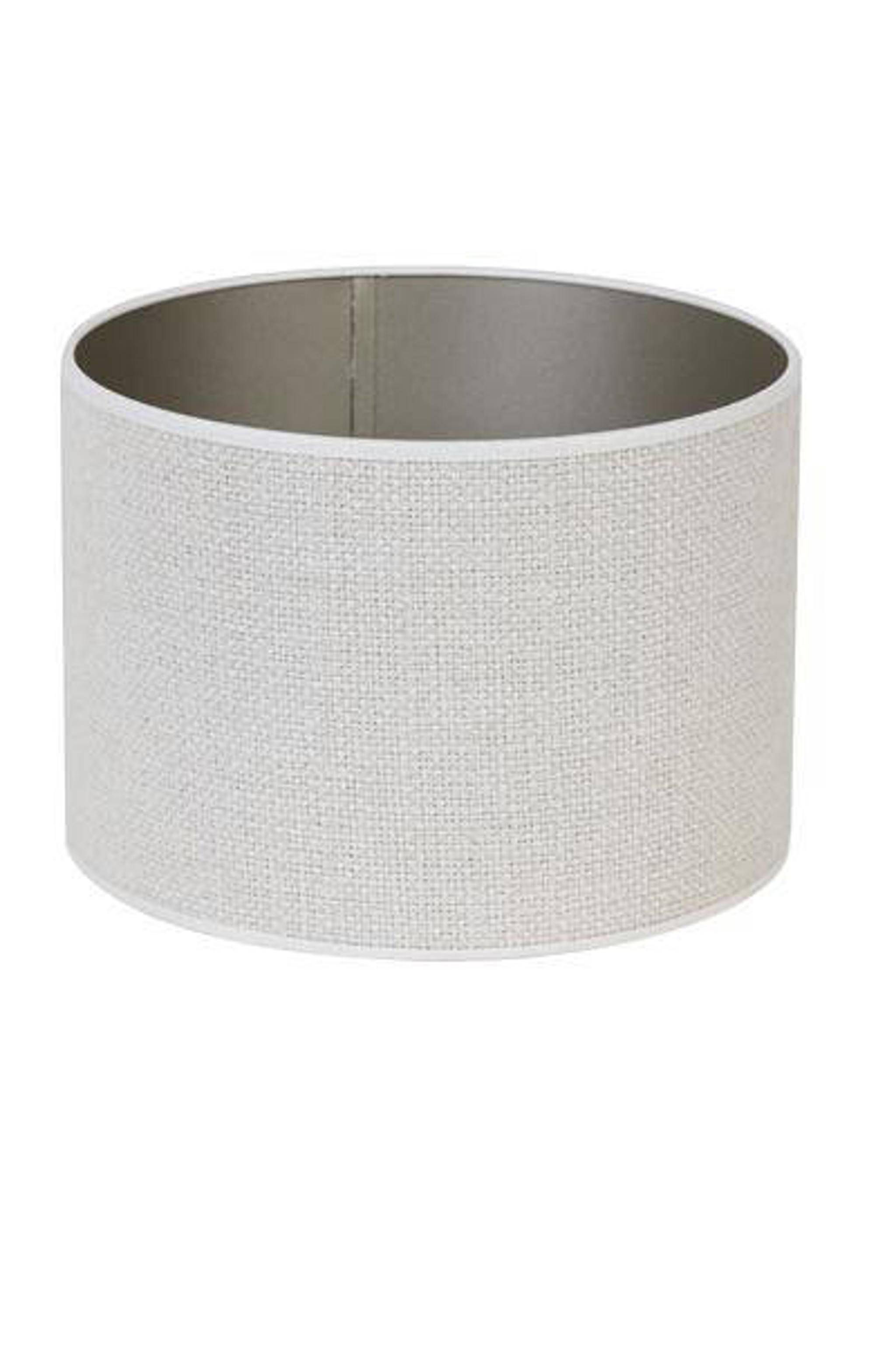 Abat-jour cylindrique Saverna 50 × 50 × 38 cm – Blanc œuf