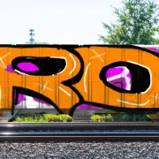 Graffiti artwork by Kazyy12